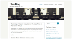 Desktop Screenshot of flascblog.com